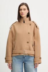 Morgan baba gyapjúkeverék pulóver - bézs 42