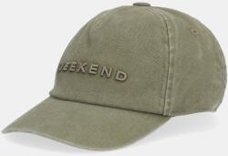 Weekend Max Mara pamut baseball sapka AFALCO - zöld Univerzális méret