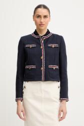 Luisa Spagnoli pamut blézer Valter - sötétkék 40