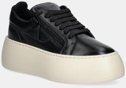 Giuseppe Zanotti bőr sportcipő Alma - fekete Női 41