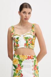 Farm Rio vászon felső - zöld S