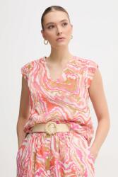 La Petite Française blúz pamutból BERTHE - rózsaszín 40