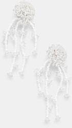 Weekend Max Mara klipsz fülbevaló - fehér Univerzális méret