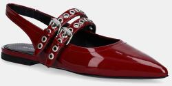 Kennel & Schmenger bőr balerina cipő Greta - burgundia Női 40