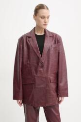 Gestuz bőrmellény - piros M/L