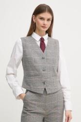 Pepe Jeans gyapjú mellény FLORINA - szürke S