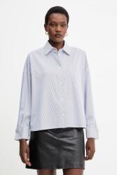 Max Mara pamut ing ARTURO - sötétkék 34 - answear - 80 990 Ft