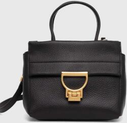 Coccinelle bőr táska ARLETTIS - fekete Univerzális méret - answear - 122 190 Ft