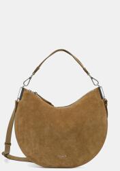 Coccinelle velúr táska COCCINELLESUNUP SUEDE - zöld Univerzális méret