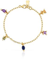 Tous aranyozott ezüst karkötő Color Lab - ezüst Univerzális méret