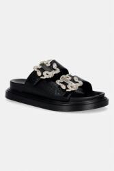Just Cavalli papucs - fekete Női 36 - answear - 67 990 Ft