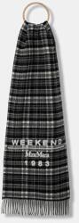 Weekend Max Mara gyapjú sál PAGELLA - szürke Univerzális méret