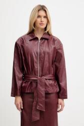 Haveone rövid kabát - burgundia XS