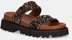 Zadig&Voltaire bőr papucs Ride - barna Női 39