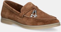 Steve Madden velúr mokaszin Portland - barna Női 40