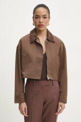 Answear. LAB rövid kabát - barna L - answear - 16 490 Ft