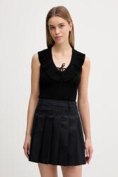 Sisley felső - fekete XS - answear - 31 990 Ft