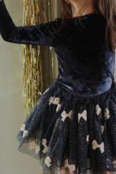 Konges Sløjd gyerek szoknya YVONNE SKIRT - sötétkék 80