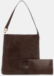 Sessun bőr táska - barna Univerzális méret