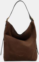 Zadig&Voltaire velúr táska - barna Univerzális méret - answear - 254 990 Ft