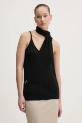 Heliot Emil felső gyapjú keverékből - fekete 38