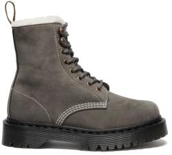 Dr. Martens bőr bakancs 1460 Pascal Bex Fur Lined - szürke Női 37