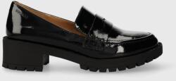 Bianco bőr mokaszin BIAPEARL - fekete Női 40