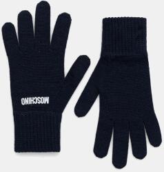 Moschino ръкавици с вълна - sötétkék S/M