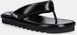Naked Wolfe bőr flip-flop Hilary - fekete Női 38