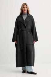 Nanushka baba gyapjúkeverék pulóver - szürke XS - answear - 279 990 Ft