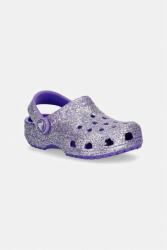 Crocs gyerek papucs CLASSIC FANTASY GLITTER CLOG T - lila 23/24