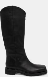 Patrizia Pepe bőr csizma - fekete Női 39 - answear - 94 990 Ft