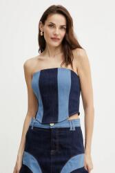 Fracomina top - kék XS