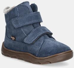 Froddo gyerek télicipő velúrból ZERU TEX FURRY BAREFOOT - kék 29