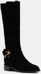 Steve Madden csizma velúrból Xtreme - fekete Női 38