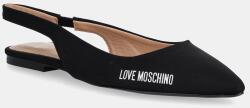 Love Moschino balerina - fekete Női 40 - answear - 44 990 Ft