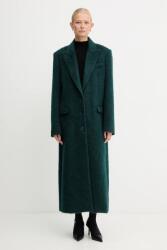 Patrizia Pepe baba gyapjúkeverék pulóver - zöld 36