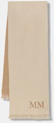 MM by Max Mara sál gyapjúkeverékből CORONA - bézs Univerzális méret