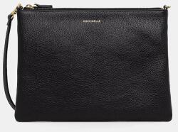 Coccinelle bőr táska - fekete Univerzális méret - answear - 59 990 Ft
