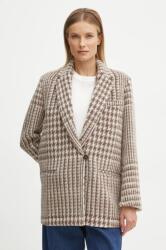 Forte Forte gyapjú kabát - bézs 36 - answear - 264 990 Ft