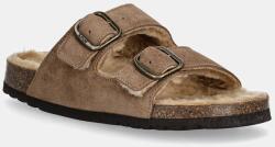 Scholl papucs velúrból JOSEPHINE - barna Női 37 - answear - 31 990 Ft