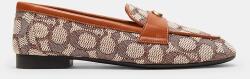 Coach mokaszin Sculpted C Jacquard - barna Női 37