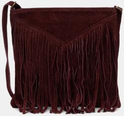 ANSWEAR velúr táska - burgundia Univerzális méret - answear - 21 990 Ft