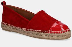 Billi Bi espadrilles velúrból - piros Női 41