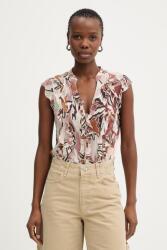 MARELLA fodros női viszkóz felső UGOLA - rózsaszín 34