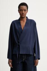 Kenzo gyapjúkeverék felső - sötétkék M