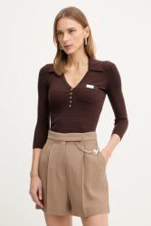 Elisabetta Franchi gyerek pamut pulóver - barna 36