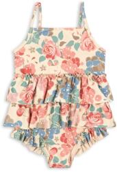 Konges Sløjd egyrészes gyerek fürdőruha MANUCA FRILL SWIMSUIT GRS - többszínű 104