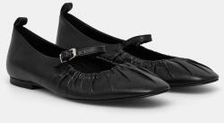 Answear. LAB bőr balerina cipő - fekete Női 38 - answear - 15 990 Ft