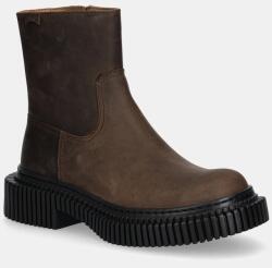 Camper bőr csizma Pix Berlin - barna Női 37